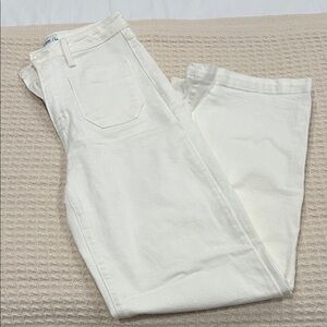 Just Black Women's Straight Leg Jeans - Cream